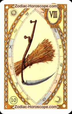 The scythe, monthly Love and Health horoscope March Taurus