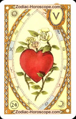 The heart, monthly Love and Health horoscope January Taurus