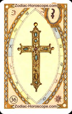 The cross, monthly Love and Health horoscope November Taurus