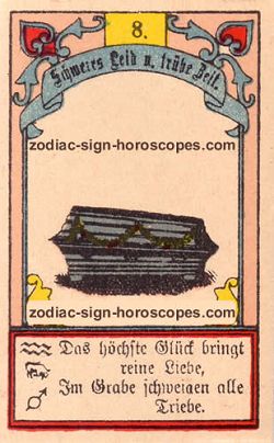 The coffin, monthly Taurus horoscope October