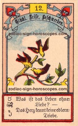 The birds, monthly Taurus horoscope September