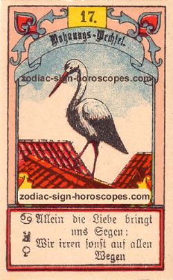 The stork, monthly Taurus horoscope May