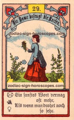 The lady, monthly Taurus horoscope April