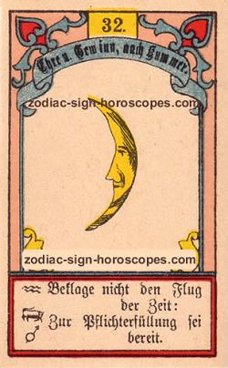 The moon, monthly Taurus horoscope December